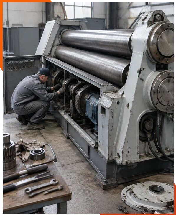 Ремонт трехвалковых вальцов в Нефтеюганске